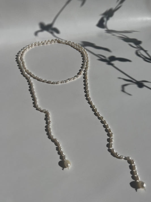 ELLE Necklace (small pearls)