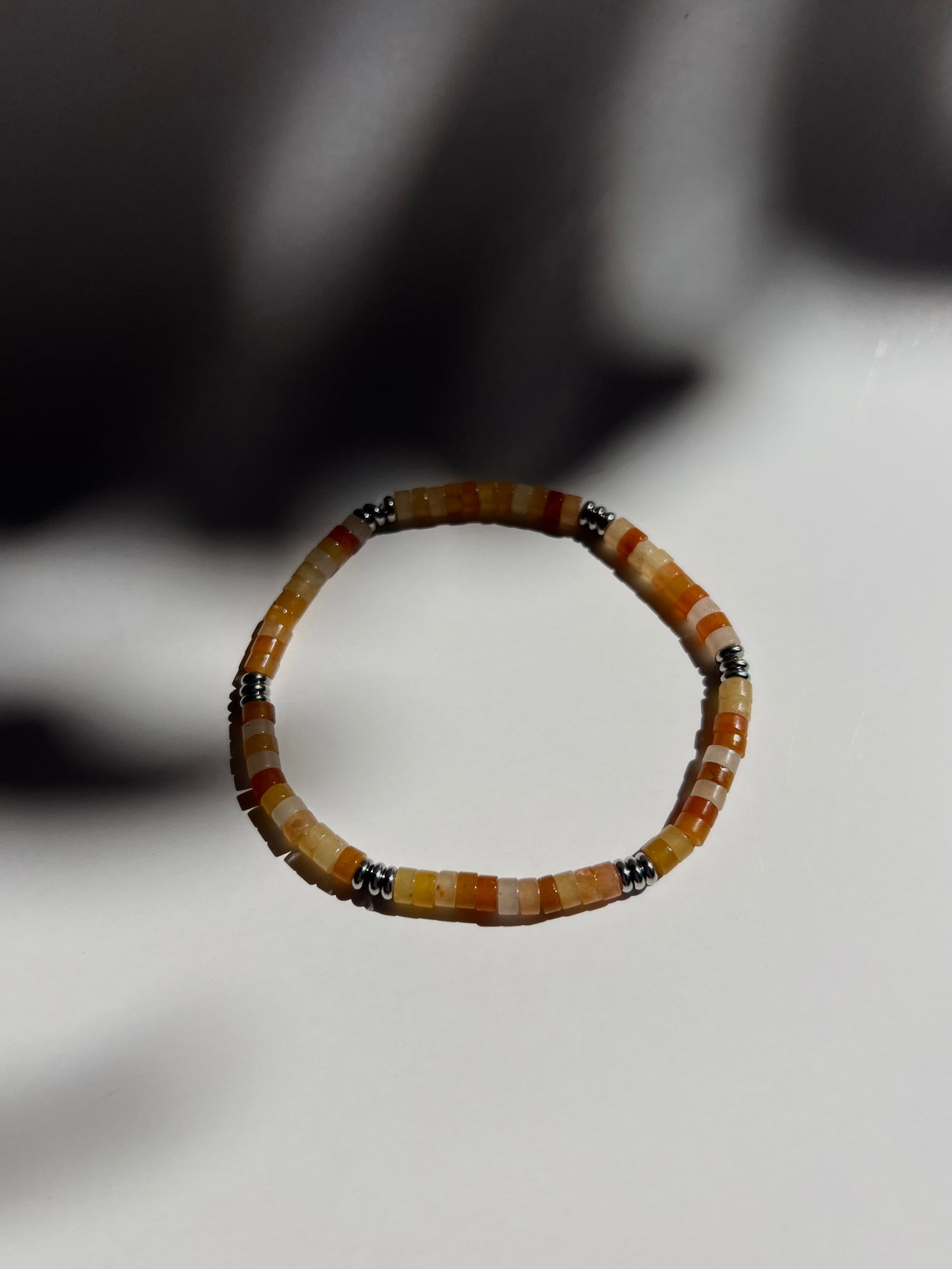 Zylus Bracelet | Yellow Jade