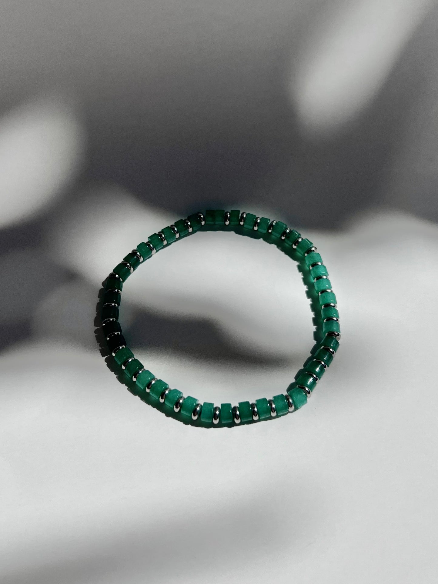 Nomo Bracelet | Green Agate