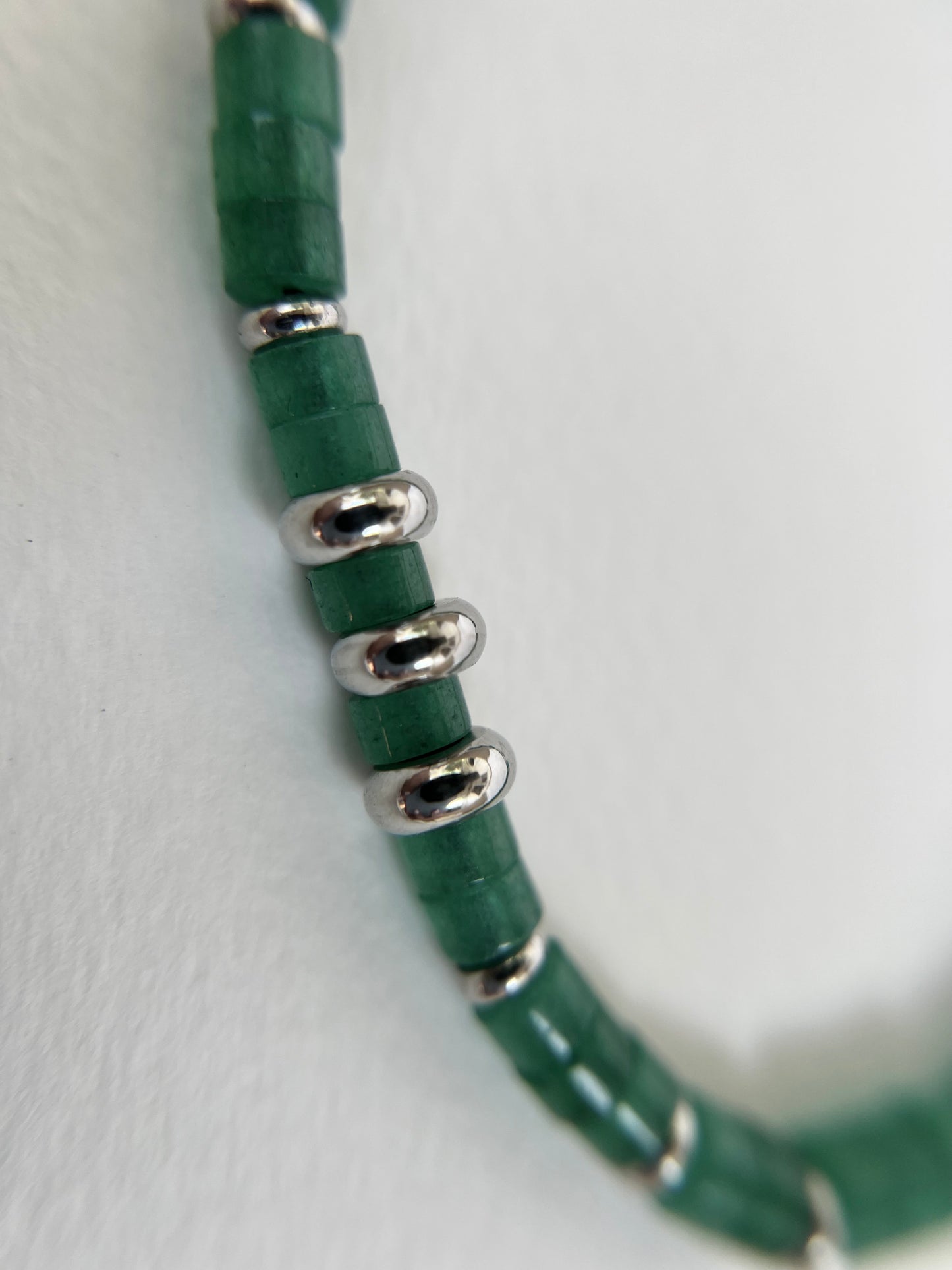 Feris Bracelet | Green Agate